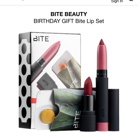 Bite Beauty Other - Sephora birthday gift